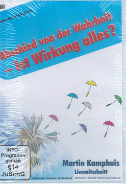 DVD - Abschied von der Wahrheit-Ist Wirkung alles?