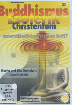 DVD - Buddhismus, Esoterik, Chistentum-unterschiedliche Wege zu Gott. 