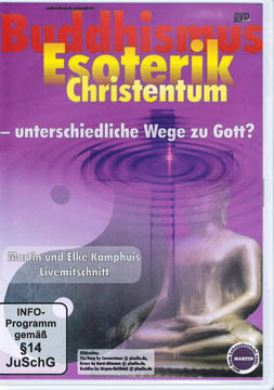 DVD - Buddhismus, Esoterik, Chistentum - unterschiedliche Wege zu Gott. Mit lila Cover